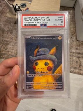 PSA 10 Pikachu Van Gogh Pokemon Card